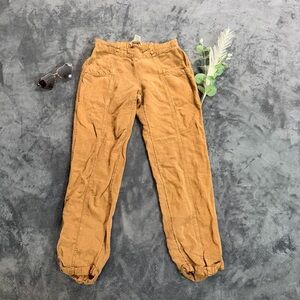 C&C California Tan Linen Pants Sz XS